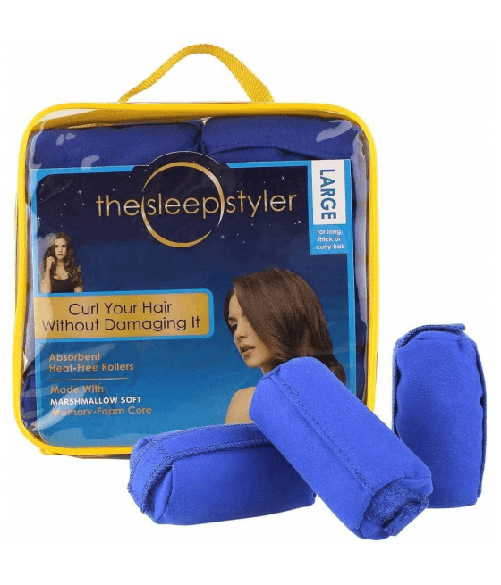 16 Pz Bigodini Memory Foarm Large Arriccia Capelli Ricci Perfetti Dormire Notte -