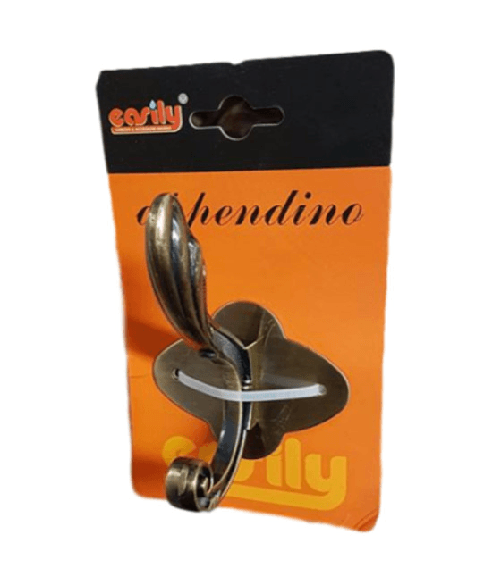 Cleafe-attaccapanni Appendi Abiti Asciugamani Parete Ottone Antico 1 Posto Appendin -