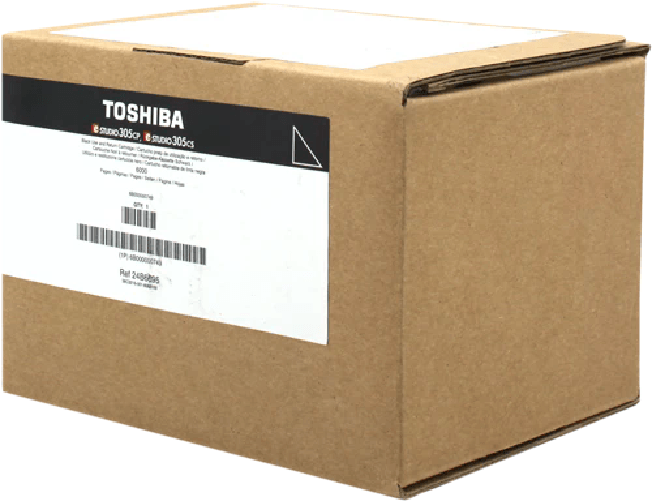 ORIGINALE Toshiba toner nero T-FC305PK-R 6B000000749 6000 pagine cartuccia di stampa riutilizzabile