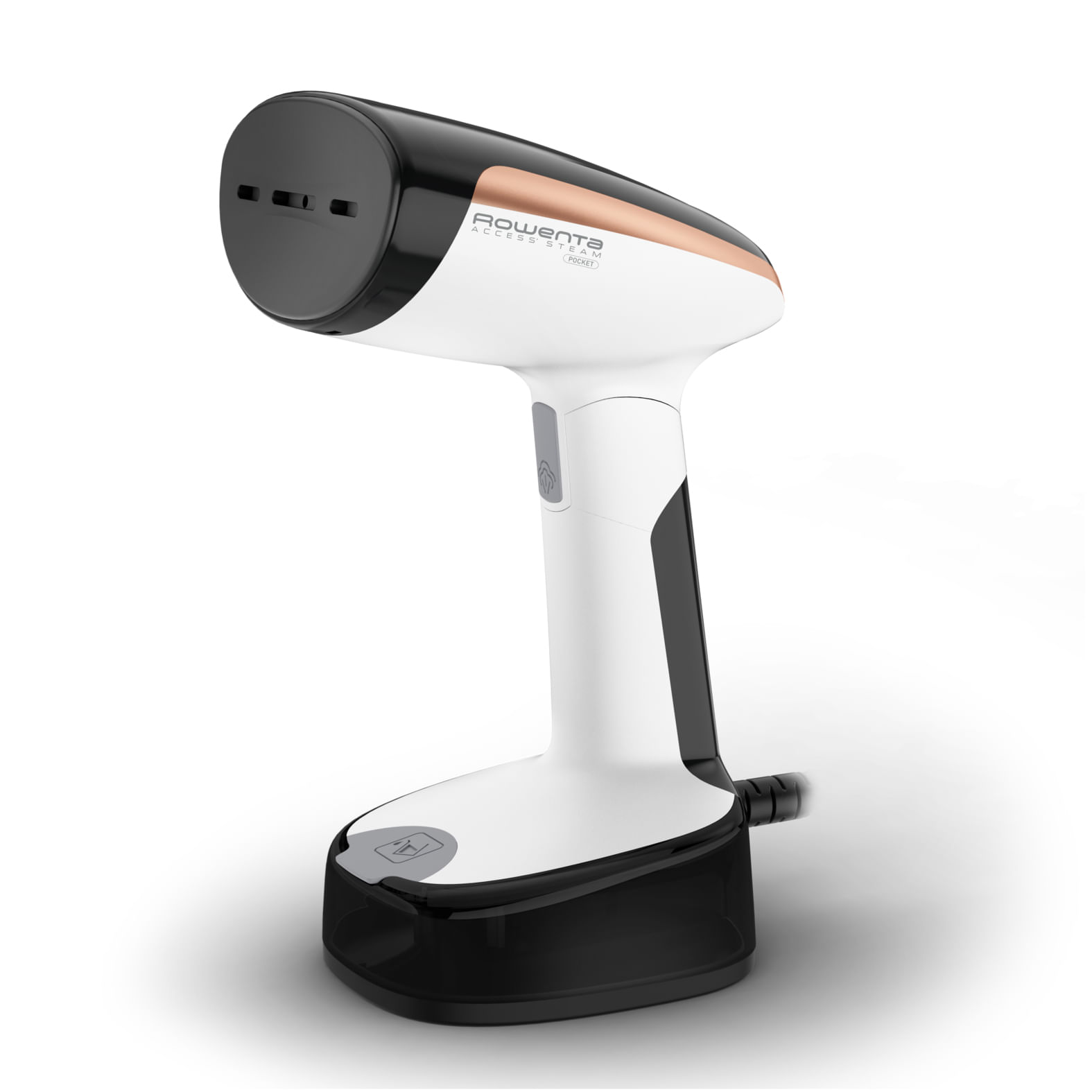 Rowenta DR3030 Access Steam Stiratore Verticale a Vapore 1300 W 16 g-min Nero-Bianco Rowenta DR3030 ACCESS STEAM POCKET