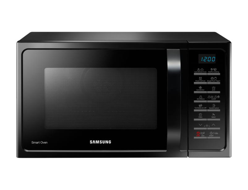 Samsung MC28H5015CK Smart Oven Forno a Microonde con Grill Capacita' 28 Litri Potenza 900 W Display LED Nero