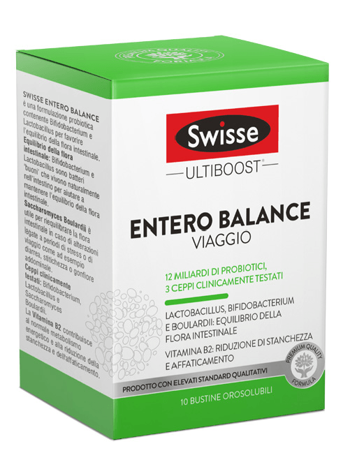 SWISSE ENTERO BALANCE VIAGGIO 10 BUSTINE