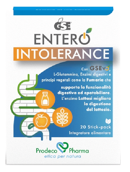 GSE ENTERO INTOLERANCE 20 STICKPACK