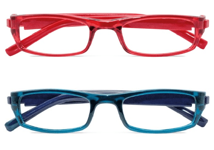 TWINS SILVER ESSENTIAL ROSSO/BLU +1,00