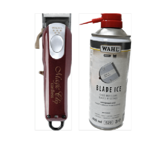Wahl TOSATRICE WAHL CORDLESS MAGIC CLIP OMAGGIO LUBRIFICANTE WAHL OMAGGIO MANTELLA PANASONIC Wahl Cordless Super Taper Bianco Ioni di Litio