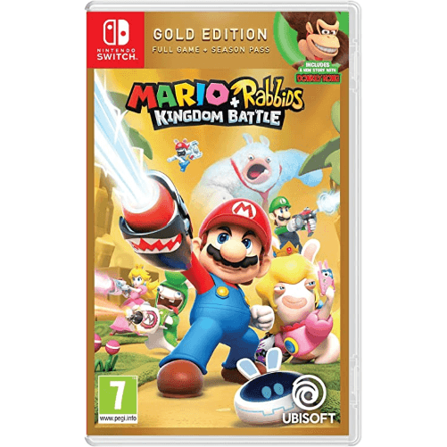 Mario & Rabbids Kingdom Battle Gold Edition Switch UK (Codice Digitale In Box)