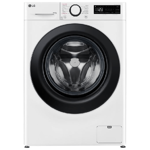 LG D4R3009NSWB Lavasciuga 9/6kg AI DD, Classe D, 1400 giri, Vapore, Eco Hybrid