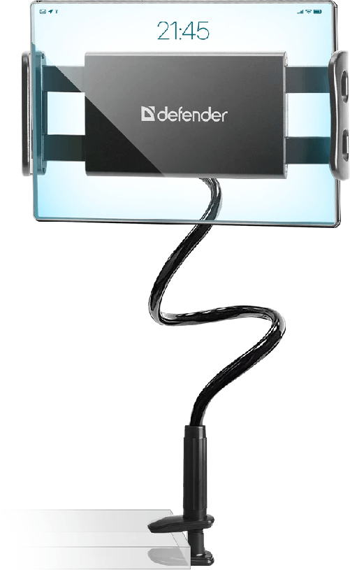 Supporto per tablet da scrivania Defender CH-233 75cm morsetti 11.5-21