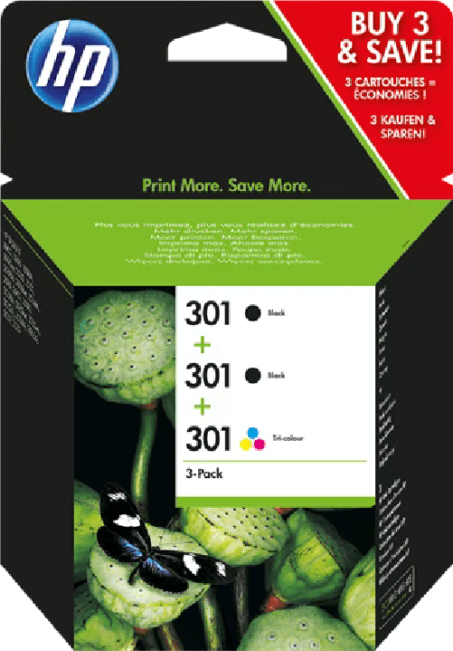 ORIGINALE HP Multipack nero / differenti colori E5Y87EE MCVP 301
