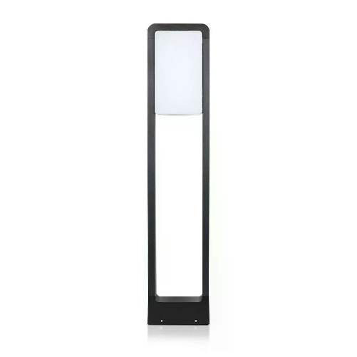 V-TAC PRO Paletto LED 10W Chip Samsung Corpo Nero 6400K IP65