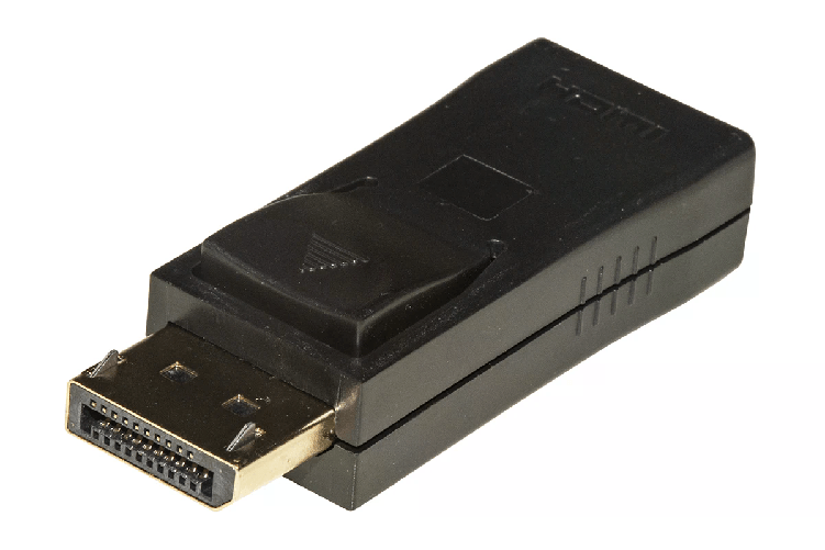 Link Adattatore Displayport 1.2 Maschio Hdmi 2.0 Femmina Contatti Dorati 4K @60hz