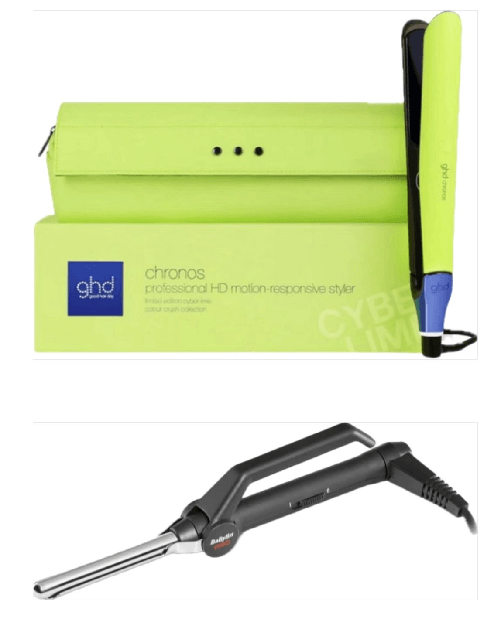 PIASTRA GHD DUET STYLE BLU DENIM CON POCHETTE IN OMAGGIO FERRO BABYLISS PRO 19 MM