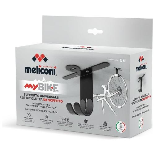 Meliconi My Bike Supporto fisso e universale per bicicletta da soffitto, universale Meliconi 489004 supporto per bicicletta Portabiciclette da esterno