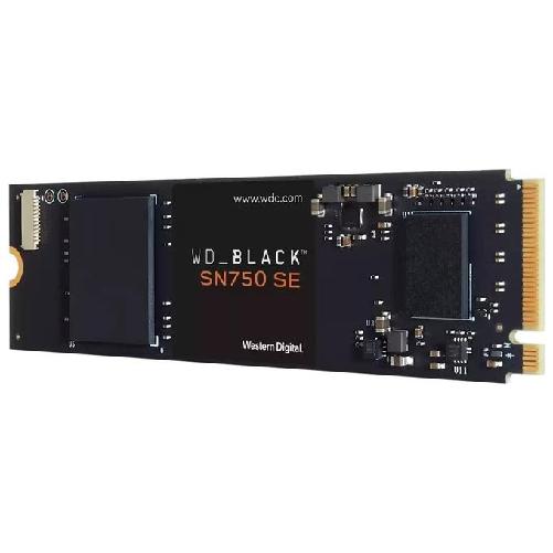 Wd SSD WD Black SN750 SE - M.2 2280 500GB - PCIe 4.0 NVMe - 0.33 DWPD - Senza dissipatore Western Digital SN750 SE 500 GB M.2 PCI Express 4.0 NVMe