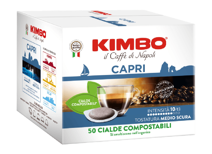 CAFFÈ KIMBO CAPRI - Box 50 CIALDE ESE44 da 7.3g