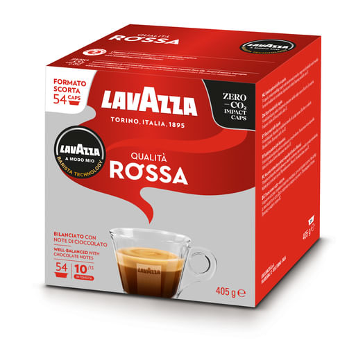 Lavazza A Modo Mio Capsule Caffe' Qualita' Rossa 54 Pezzi Lavazza A Modo Mio Qualità Rossa, 54 Capsule