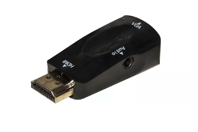 Adattatore Hdmi Maschio A Vga Femmina Con Audio 35 Mm