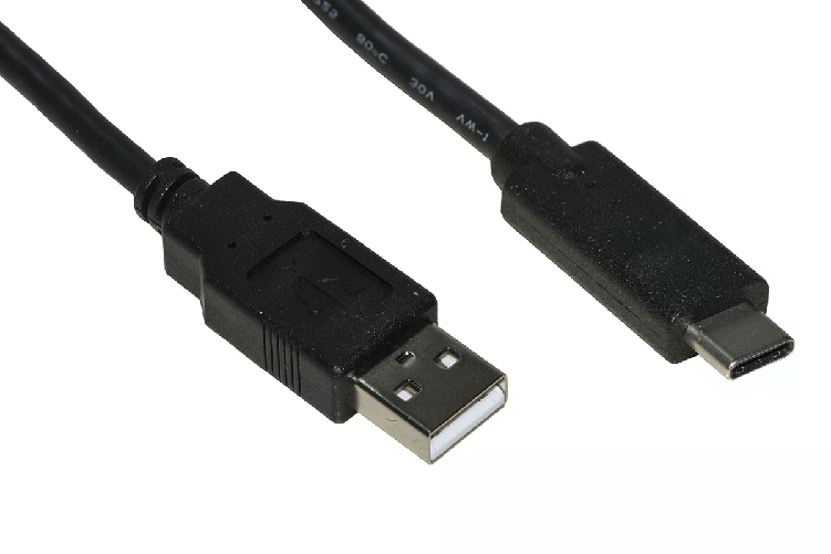 Link Cavo Usb 2.0 ''A'' Maschio Usb-C 0.3mt Nero