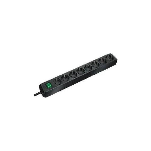 Brennenstuhl 1159300018 prolunghe e multiple 3 m 8 presa(e) AC Nero
