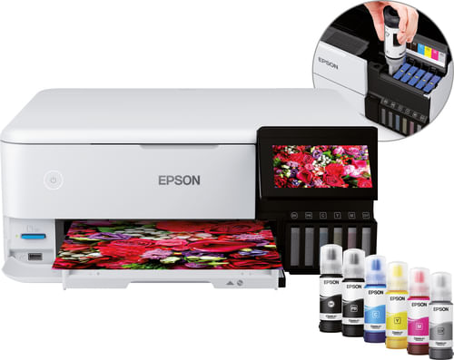 Epson EcoTank ET-8500: Stampante Multifunzione A4 6 Colori Epson EcoTank ET-8500