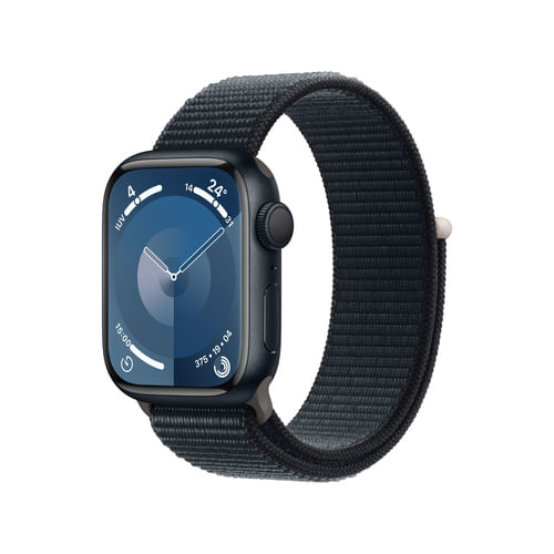 Apple Watch Series 9 41 mm Digitale 352 x 430 Pixel Touch screen Nero Wi-Fi GPS [satellitare] (APPLE WATCH SERIES 9 GPS Apple Watch Series 9 41 mm Dig