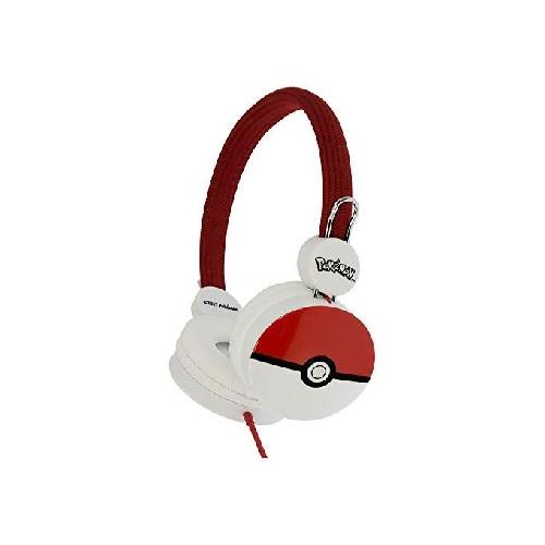Oceania Trading Pokemon Pokeball Core Headphones POKEMON POKEBALL CORE HEADPHONES