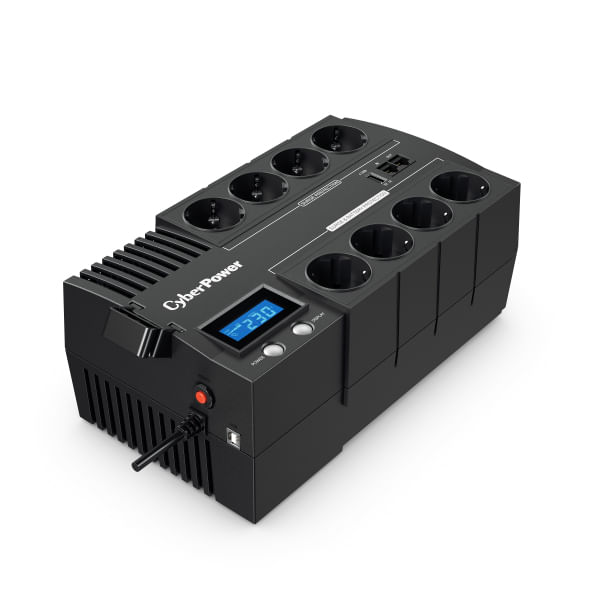 CyberPower BR1200ELCD gruppo di continuità (UPS) A linea interattiva 1,2 kVA 720 W 8 presa(e) AC CyberPower BR1200ELCD-FR uninterruptible power supply