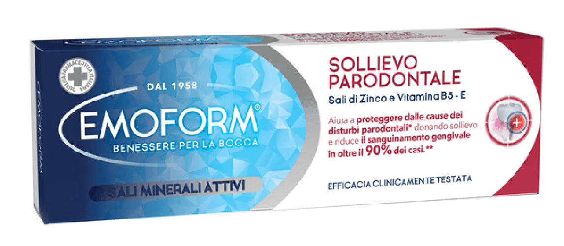 Emoform Sollievo Parodontale Dentifricio 75mL