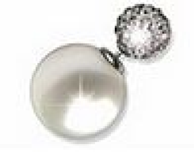 BJU800 ORECCHINI PERLA BIANCA STAINLESS STEEL