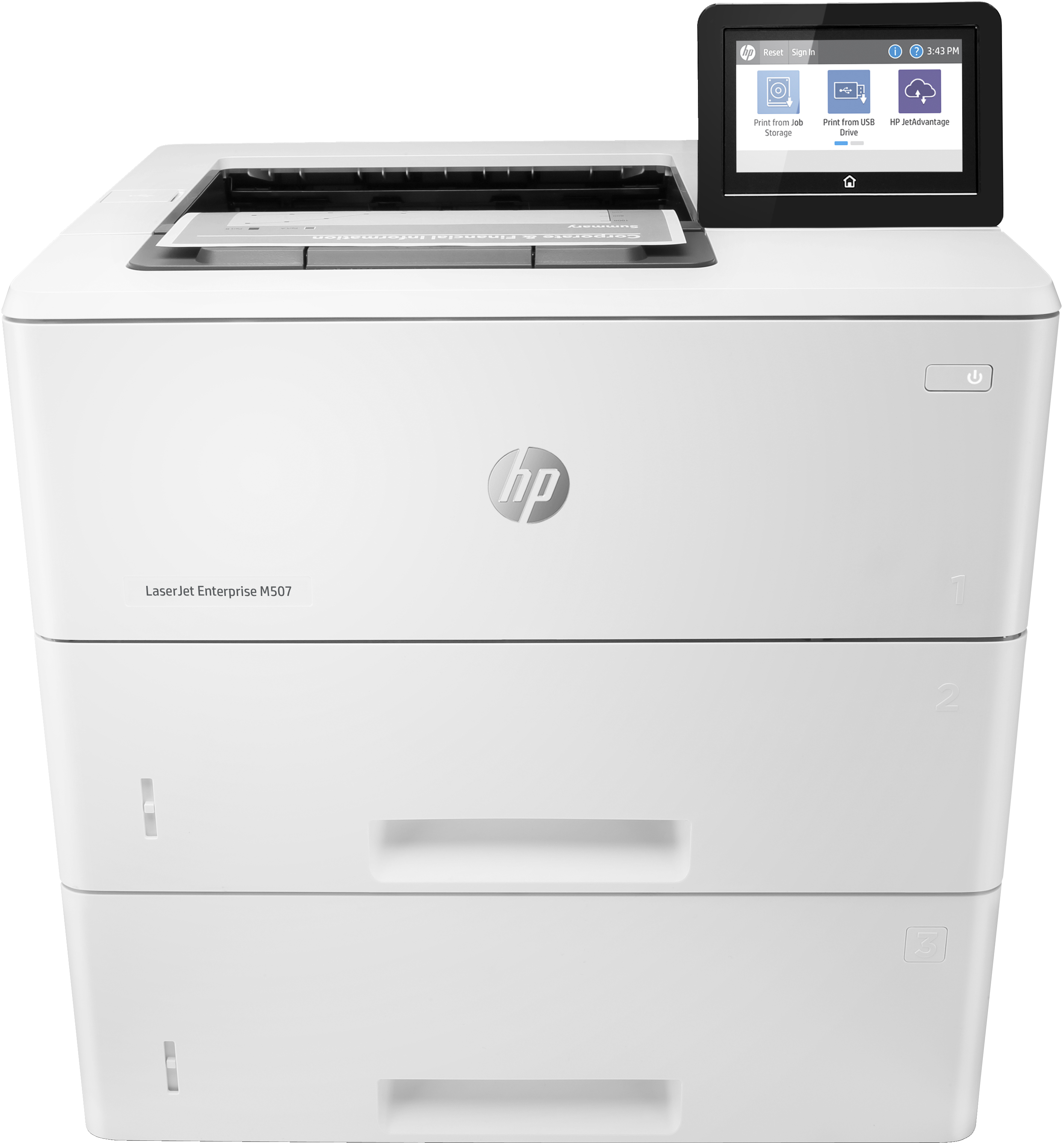 HP Laserjet Enterprise M507x Stampante Laser B-N 1200x1200 Dpi A4 Wi-Fi HP LaserJet Enterprise M507x
