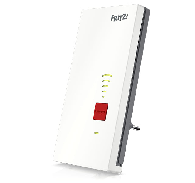 AVM FRITZ! Repeater 2400 International ripetitore-estensore segnale WiFi AC+N Dual Band Mesh 1x Gigabit-LAN WPS FRITZ!Repeater 2400 INT Ricevitore e t