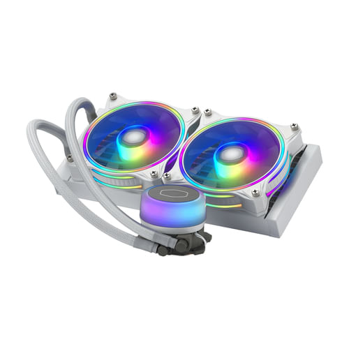 Cooler Master MasterLiquid ML240 Illusion ARGB CPU Liquid Cooler Intel 1700-1200-2066 AMD AM3-AM4 - MLX-D24M-A18PW Cooler Master MasterLiquid ML240 Il