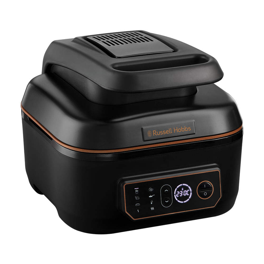 Russell Hobbs Friggitrice ad Aria XL 5,5 l Multifunzione - Friggitrice & Grill & Multicooker: 7 Funzioni Cottura Russell Hobbs SatisFry Air & Grill Mu
