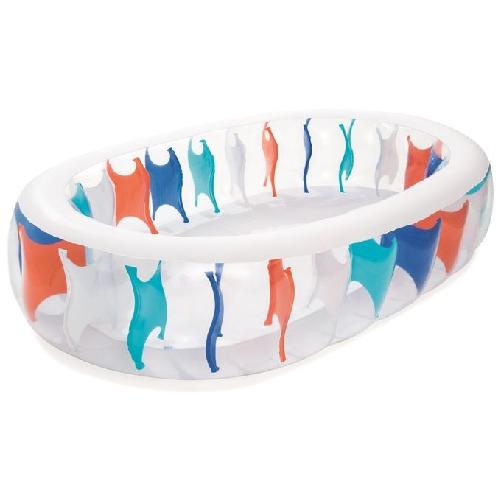 Bestway 54066 piscina fuori terra Piscina gonfiabile Piscina ovale 542 L Multicolore