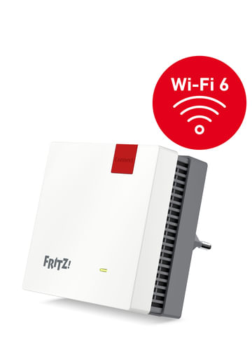 AVM FRITZ!Repeater 1200 AX 3000 Mbit-s Collegamento Ethernet LAN Wi-Fi Bianco 1 Pezzo FRITZ!Repeater 1200 AX 3000 Mbit/s Collegamento ethernet LAN Wi-