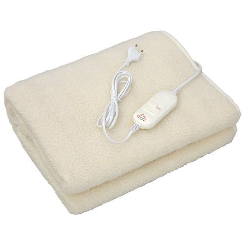 Dcg Scaldaletto Scaldasonno Coprimaterasso Elettrico Singolo 150x80 -Lana Sintetica DCG Eltronic SE3153 scaldaletto 60 W Beige Sintetico