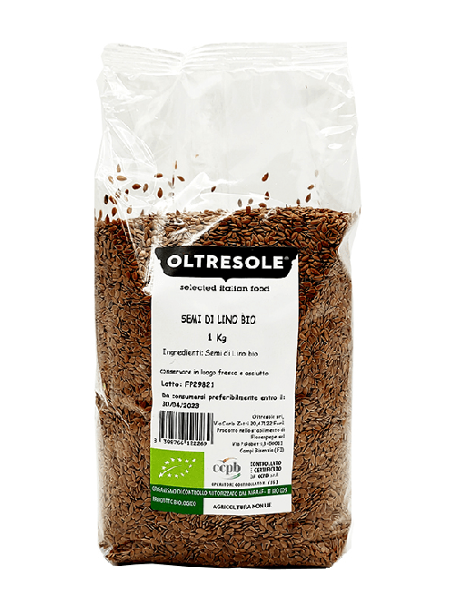 SEMI DI LINO BIO 1 Kg | Oltresole
