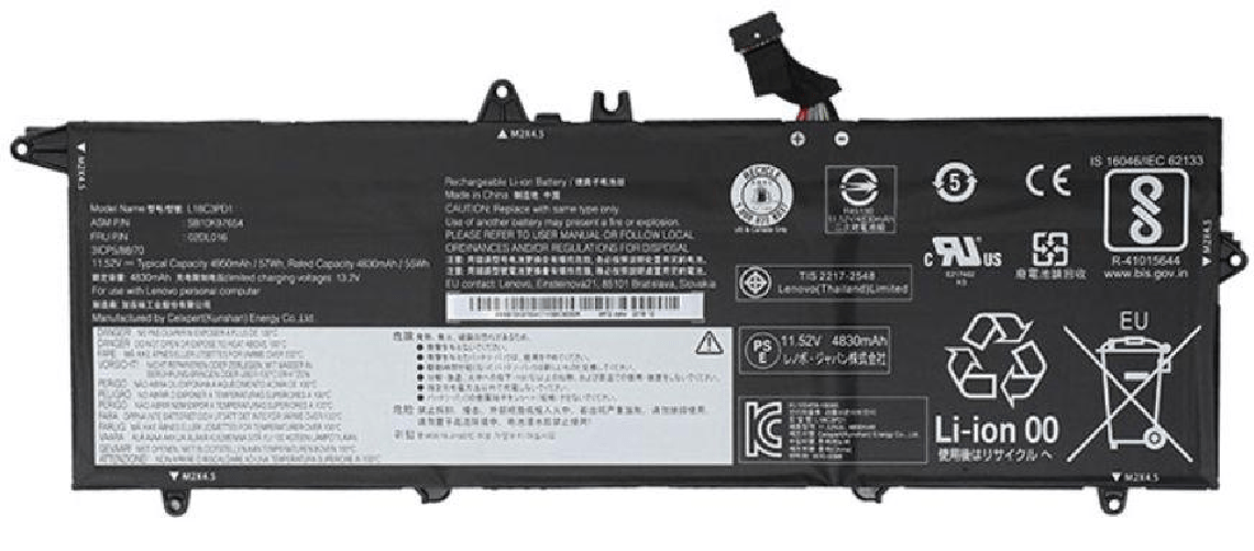Battery 3c 57Wh LiIon SMP - Warranty 6M