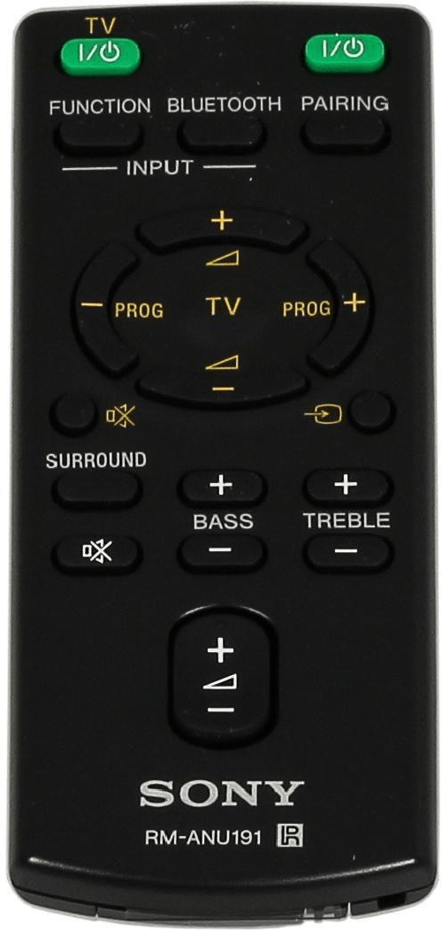 Sony RM-ANU191 telecomando Cablato Pulsanti