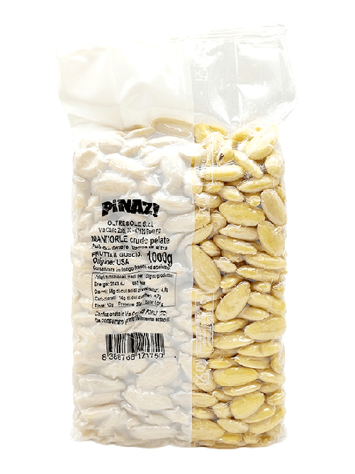 MANDORLE CRUDE PELATE 1 Kg | Oltresole
