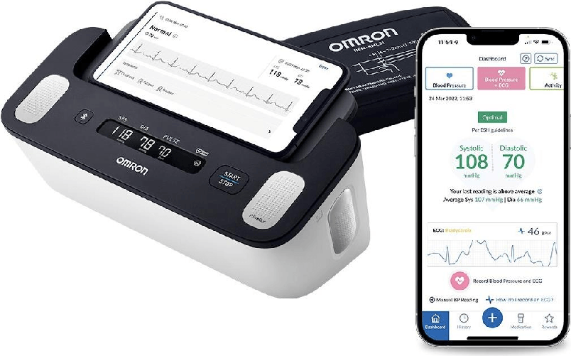 Omron Complete HEM-7530T-E3 Blodtryksm¥ler
