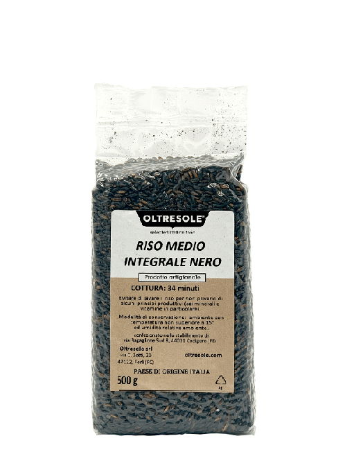 RISO MEDIO NERO 500 g | Oltresole