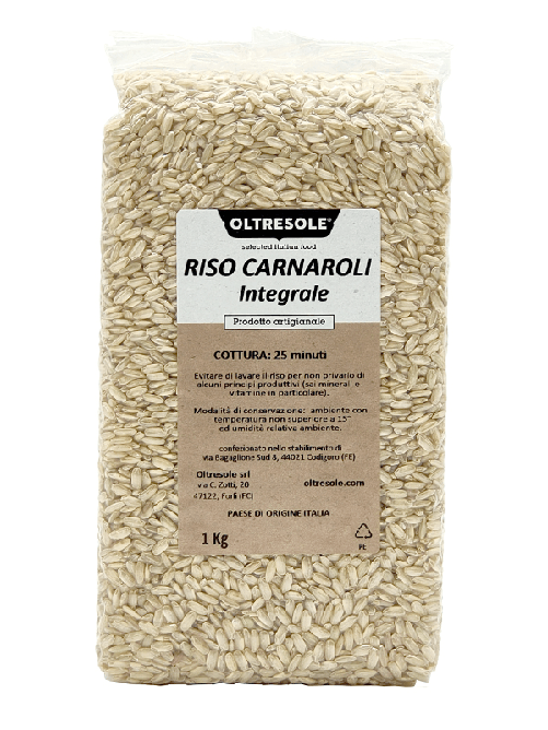 RISO CARNAROLI INTEGRALE 1 Kg | Oltresole