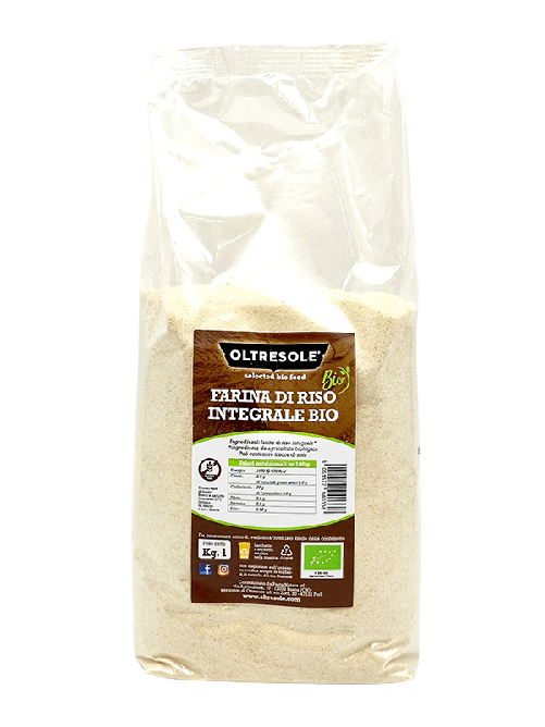 FARINA DI RISO INTEGRALE BIO 1 Kg | Oltresole