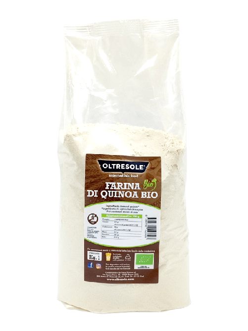 FARINA DI QUINOA BIANCA BIO 1 Kg | Oltresole