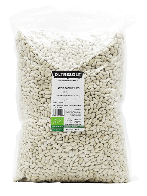 FAGIOLI CANNELLINI BIO 5 Kg | Oltresole
