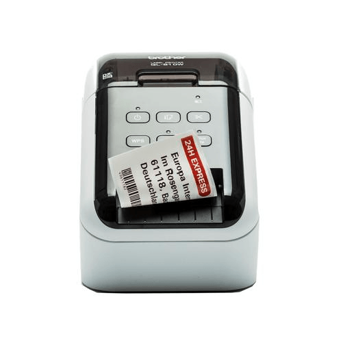 Brother QL-810WC stampante per etichette (CD) Termica diretta A colori 300 x 600 DPI 176 mm/s Con cavo e senza cavo Coll