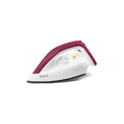 Tefal EasyGliss FS4030 Ferro a secco Durilium 1200 W Borgogna, Bianco