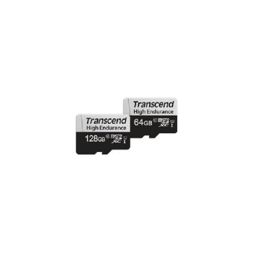 Transcend TS64GUSD350V Scheda MicroSD da 64Gb High Endurance MicroSDXC 350V Transcend microSDXC 350V 64GB NAND Classe 10