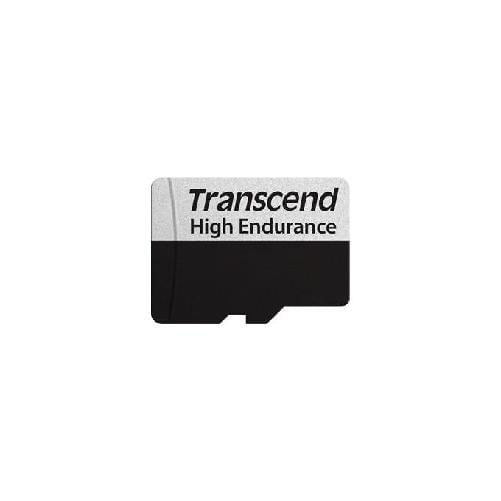 Transcend Memory Card 32Gb Microsd W/ Adapter U1 High Endurance Transcend 350V 32 GB MicroSDHC NAND Classe 10